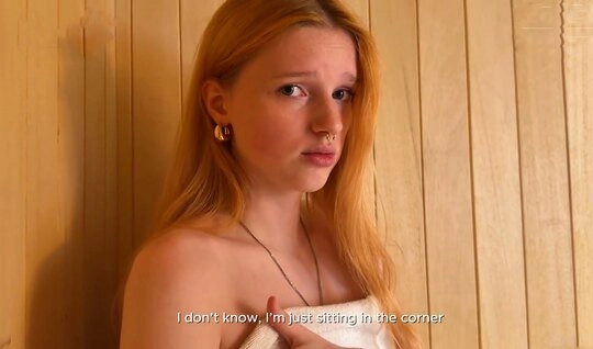 Если в сауну пошла сводная сеструха, то без минета и секса веников не будет...